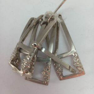 4 adet 10x55 Çanta Tokası, Kemer Tokası