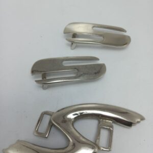 3 adet Muhtelif S Çanta Tokası, Kemer Tokası